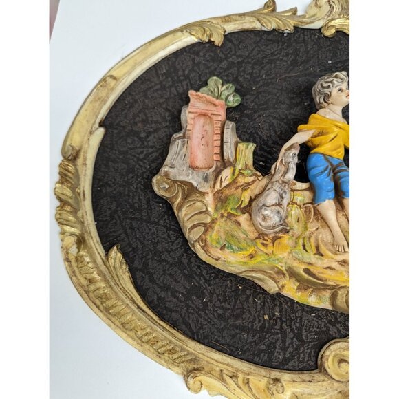 Vintage Empire 3D Wall Art 3824 Italy Picture Man Hunting 16" X 20" - Picture 5 of 13